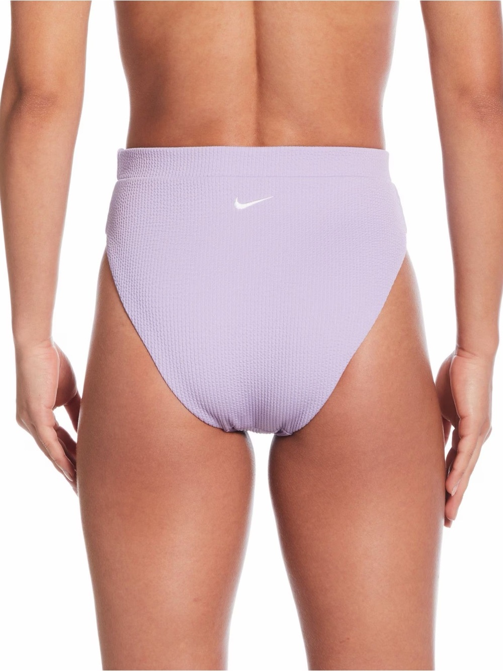 NWT NIKE Essential High Waist Bikini Bottom, Lavender, Sz L